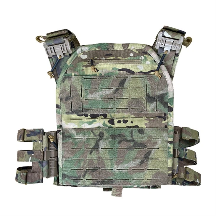 Lightweight Tactical Vest Molle Plate Carrier For Protection